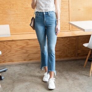 7 For All Mankind High Waist Slim Kick in Sloane Vintage 3